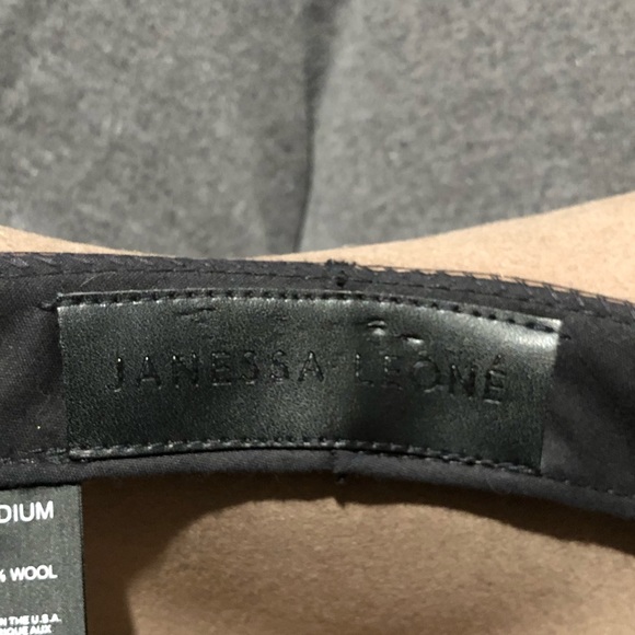 Janessa Leone 100% wool hat with slim band size medium - Picture 5 of 8